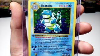 1st edition blastoise pokemon card Single Celebrations CLASSIC COLLECTION : Toys & Games [WW] Hydrocannon (30+) Does 30 damage plus 20 more damage for each W Energy attached to Dark Blastoise but not used to pay for this attack Blastoise (BS 2) - Base