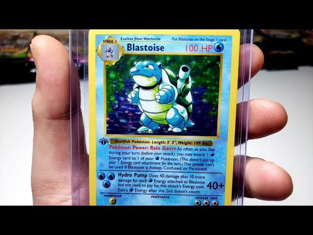 blastoise pokemon card 1st edition Pokémon TCG: Mega Charizard Tin