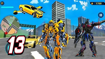 Bumblebee Robot Car Transformer Game #13 | Optimus Prime Career Mode | Android Gameplay