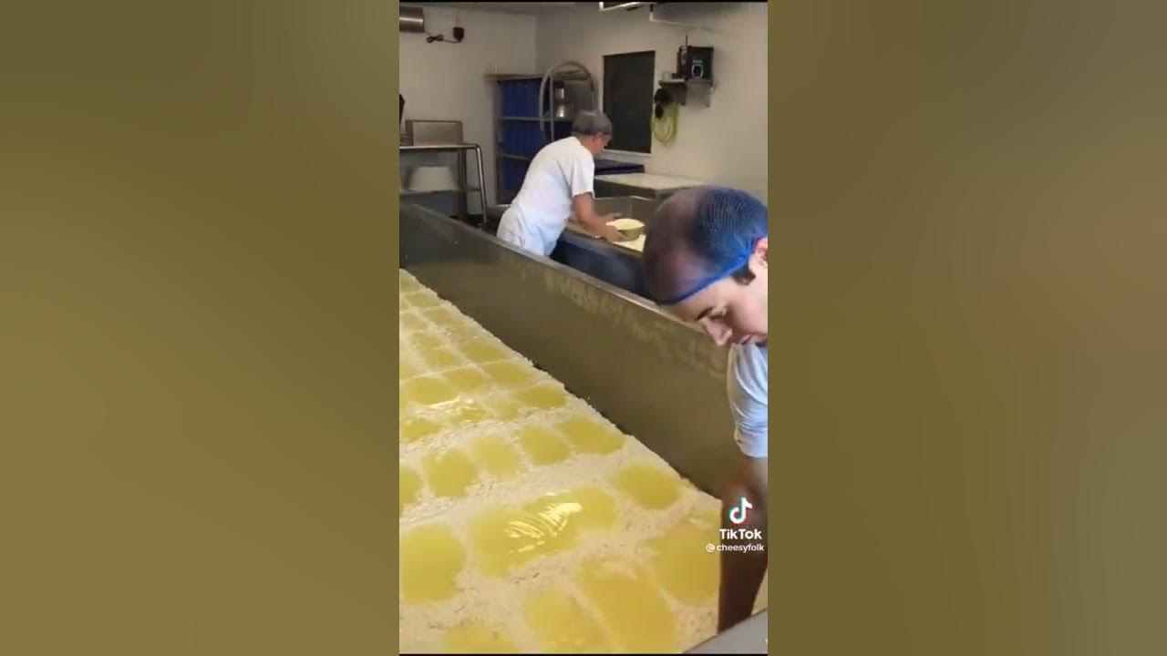 The mesmerising process of separating curds and whey when making cheese