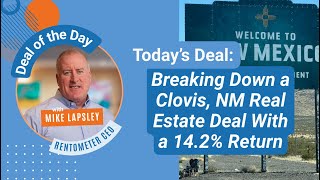 Find High-Yield Rental Deals in Minutes | Clovis, NM Real Estate Deal Breakdown (14.2% Return)