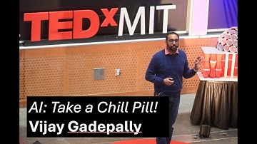 AI: Take a Chill Pill! | Vijay Gadepally | TEDxMIT