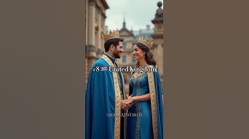 ASKING AI TO IMAGINE THE KING AND QUEEN OF EVERY COUNTRY – WOW! #aiart #midjourney #kingdom #country