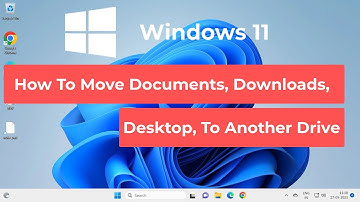 How To Move Documents, Downloads, Desktop, To Another Drive On Windows 11
