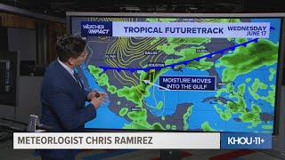 Tropical update: Downpours expected in Houston from spot in Gulf