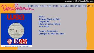 Donna Summer - Thinkin&#39; Bout My Baby (Single Fade)