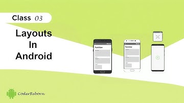Layouts in Android  Explained | LinearLayout, RelativeLayout, ConstraintLayout - (Class - 03)