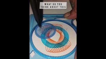 Simple Spirograph #shorts #shortvideo #ytshorts #youtubeshorts #trending #diy #youtube