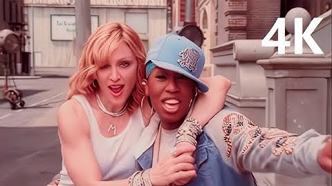 Madonna, Missy Elliott - Into the Hollywood Groove (GAP) [4K]