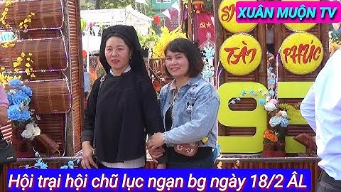 toàn cảnh hội trại buổi sáng tại thị trấn chũ lục ngạn bg ngày 18 tháng 2 ÂL 2023
