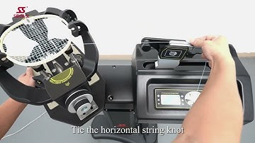 SIBOASI S6 tennis stringing machine @SIBOASI.ORG