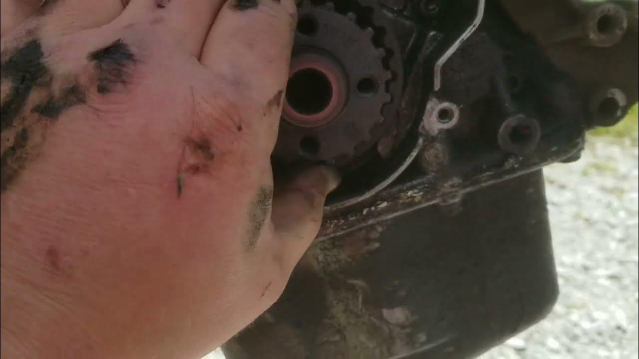 Front Main Crankshaft Seal Replacement TDI ALH VW YouTube