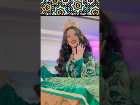 القفطان المغربي نتاع لعروسة #chaabi - القفطان المغربي نتاع لعروسة #chaabi