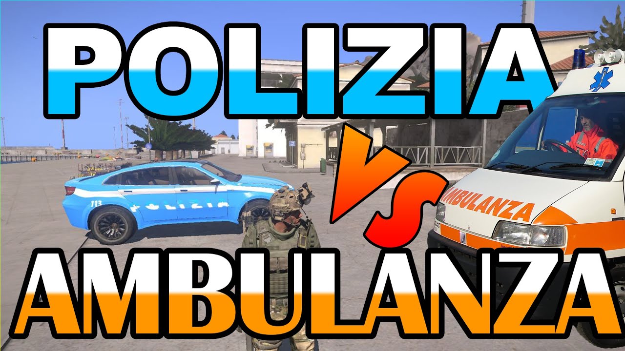 Arma 3 Altis Life ITA #1 - Polizia VS Guardia medica