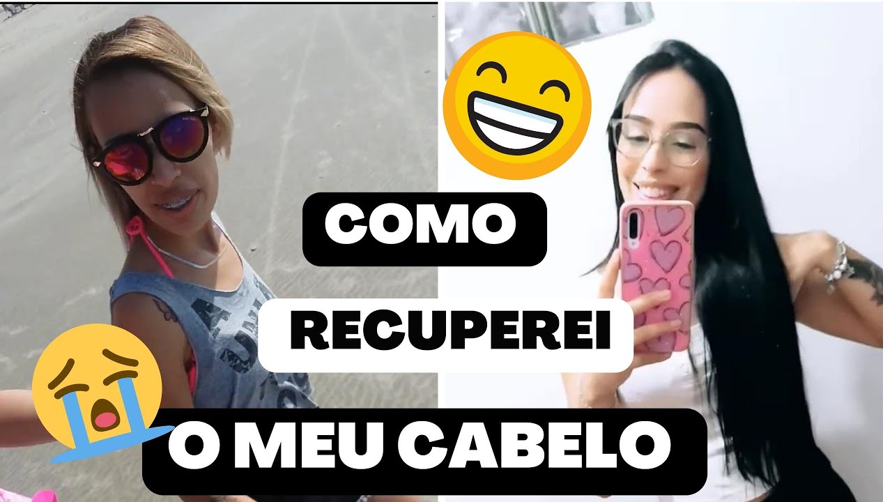 COMO RECUPEREI O MEU CABELO (Com fotos)