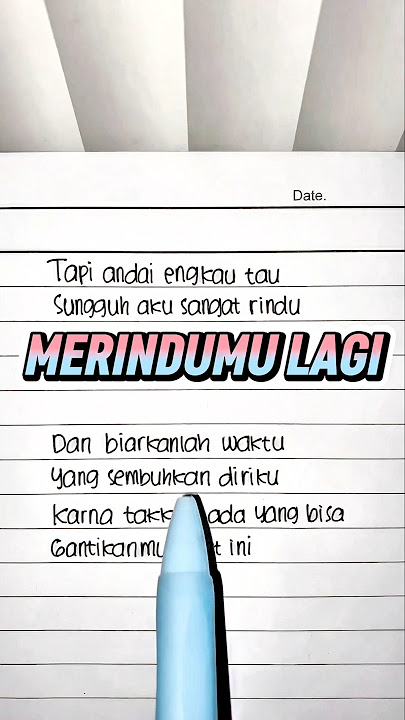 MERINDUMU LAGI - Khifnu Cover (Lyrics) || 