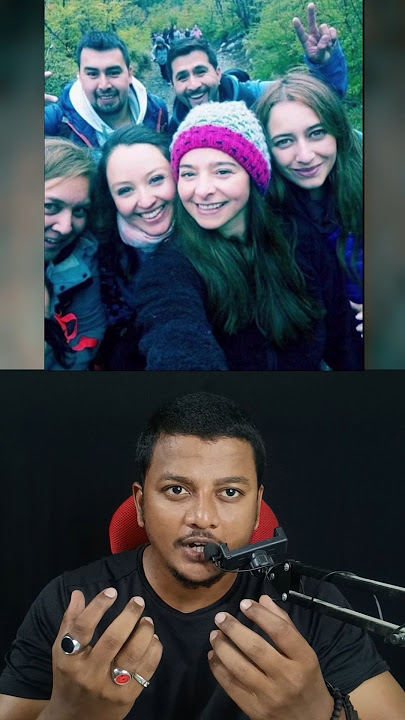 A mysterious selfie is going viral on the internet