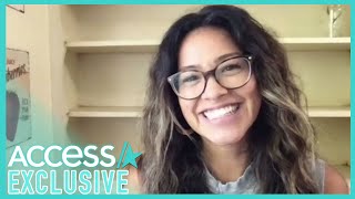 Gina Rodriguez Discussing Kids w Husband