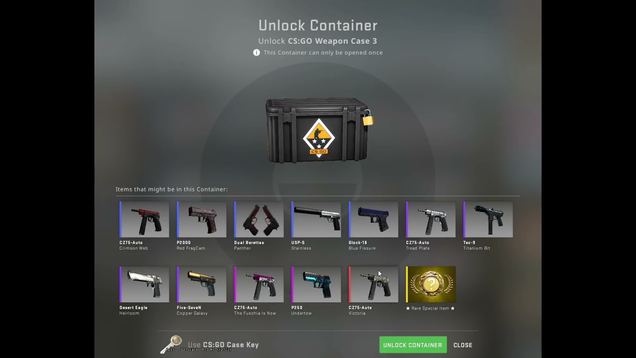 Weapon Case 3 Opening YouTube