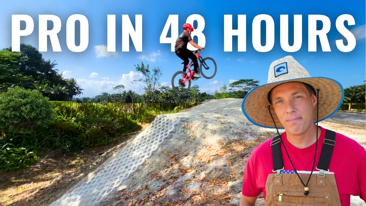 Trying To Become a Pro Mountain Biker in 48 Hours