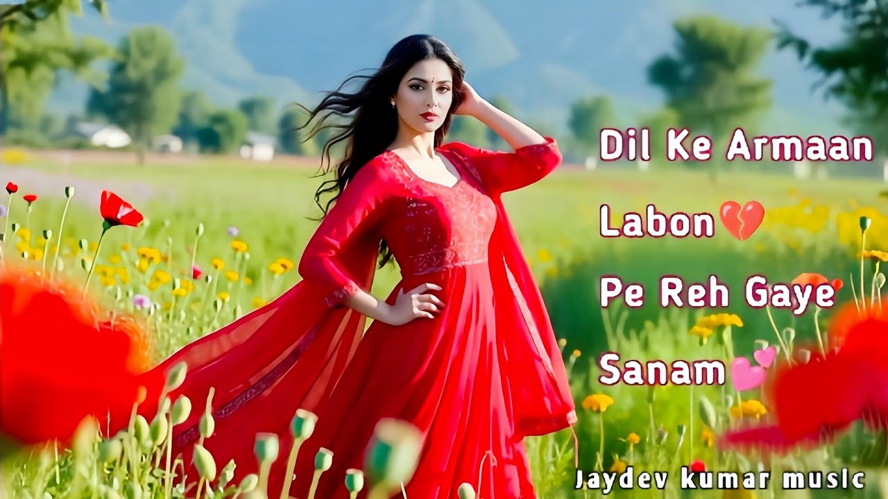 Dil Ke Armaan Labon Par 💕 ((Love Song))💔 | 90s Old Bollywood Heart Touching Hindi Song