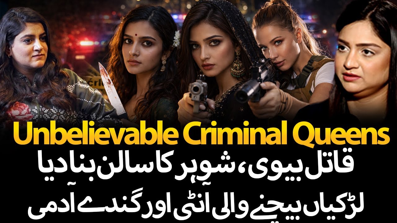 Unbelievable Crimes Committed by Women | Heart-wrenching Stories | ft. Tehmina Sheikh