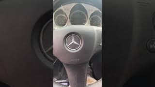 Mercedes C300 No Start, quick diagnosis key, steering lock or ignition switch , diagnosis