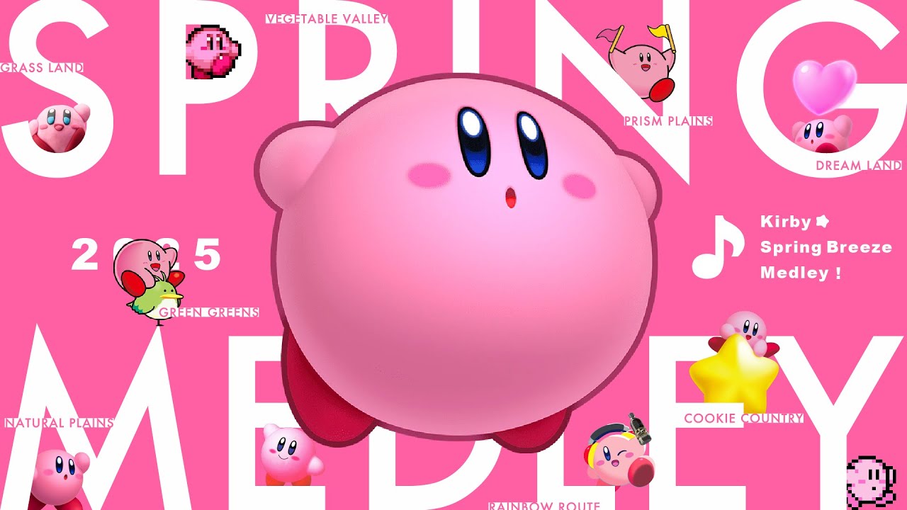 【原曲】星のカービィ はるかぜメドレー！/ Kirby Spring Breeze Medley !