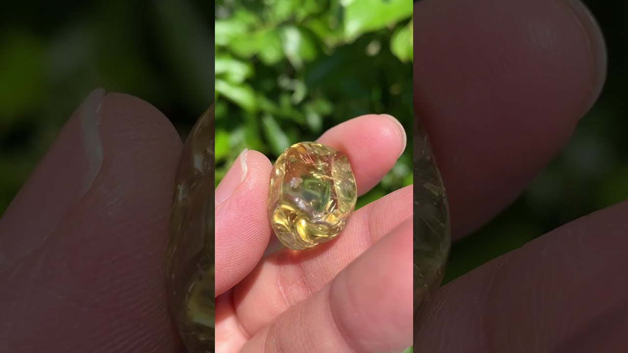 シトリンタンブル 自己実現と繁栄をもたらす