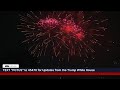 President Trump and the First Lady Attend the Fourth of July Celebration