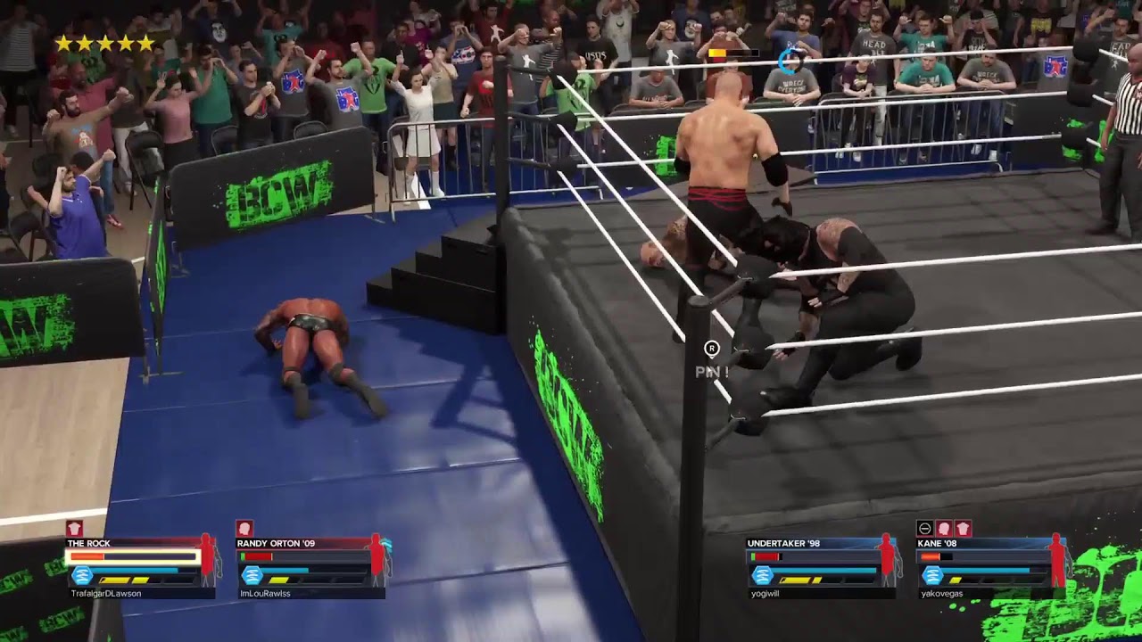 WWE Monday Night fights - YouTube