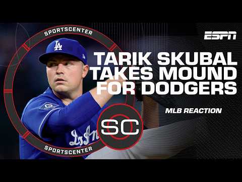 MLB Reaction 🍿 Skubal’s Dodger debut, big night for the Lombard family | SportsCenter