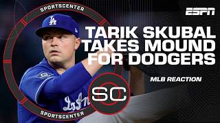 MLB Reaction 🍿 Skubal’s Dodger debut, big night for the Lombard family | SportsCenter