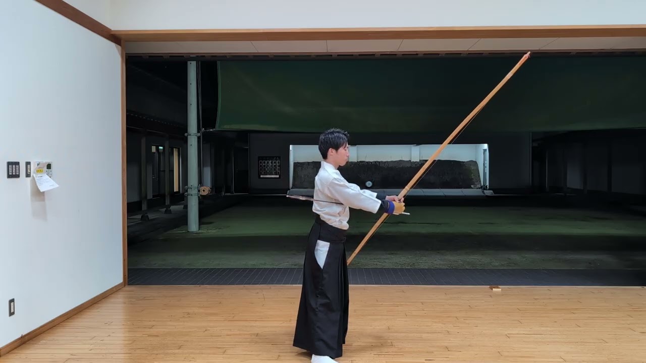 坐射一手（射手右側から撮影）