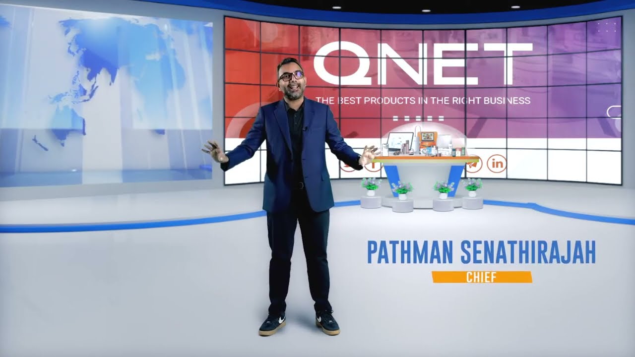 Welcome to QNet 2025 مرحباً بك في كيونت - Chief Patman Senatraja تشيف باتمان سيناتراجا