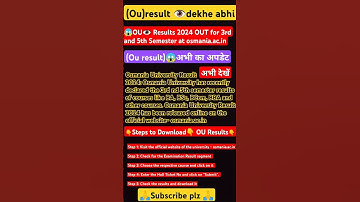 ou results/degree results 2024/ou result 2024 link/ou result link/osmania result #uoresult #shorst