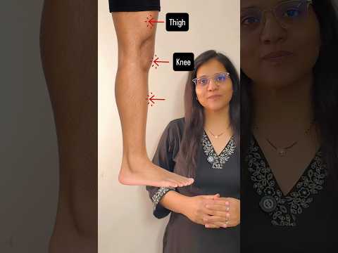 10 Parts of a Leg🦵🏾in English | Body Parts Vocabulary #english #learnenglish #educational #viral