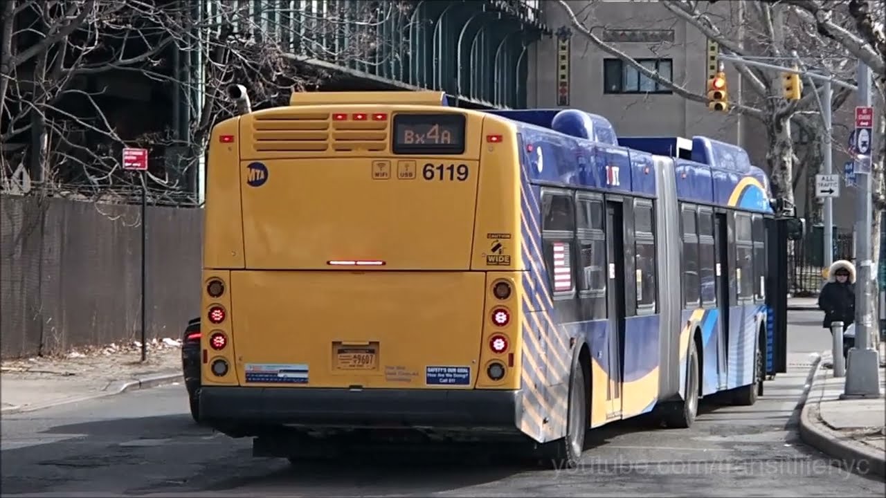 MTA New York City Bus Novabus LFSA 1225 on the Bx4
