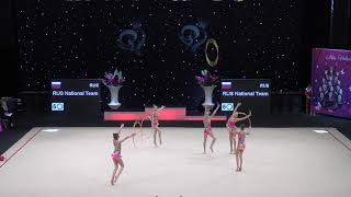 Miss Valentine 2019.RG FIG Junior Group.Russian National Team.5xhoop.RUS