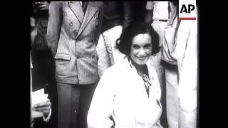 Jean Batten in Brazil.