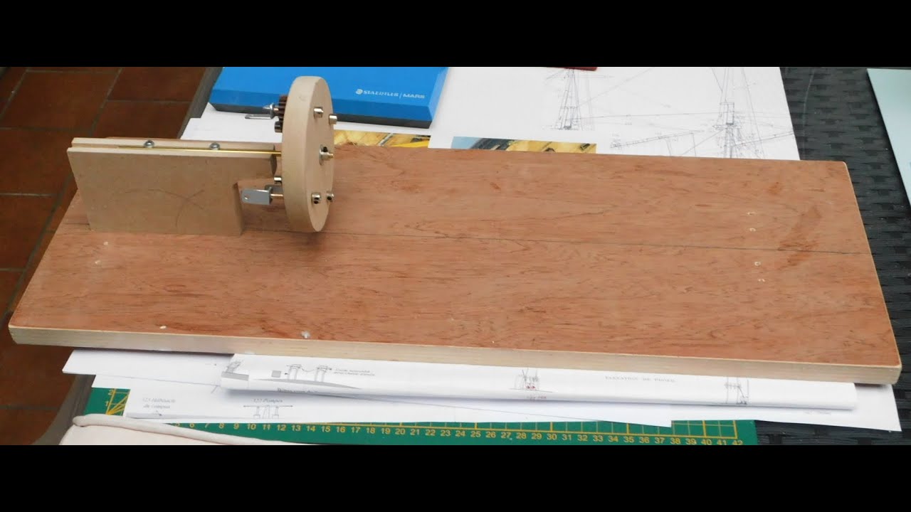 Ma machine à commettre les cordages 