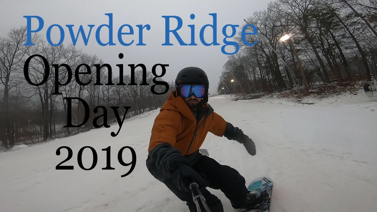 Powder Ridge Mountain Park & Resort OPENING DAY 2019 YouTube