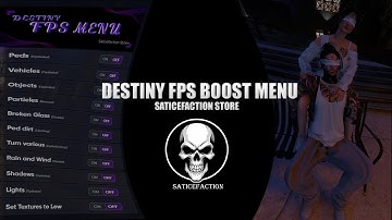 FiveM FPS BOOSTER | Destiny_FPSMenu Showcase | +25 FPS Performance Script | Paid Fivem Resource