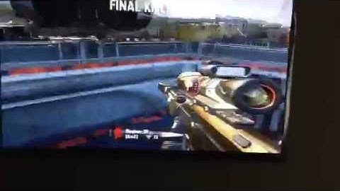 trick shot final kill cam, on carrier