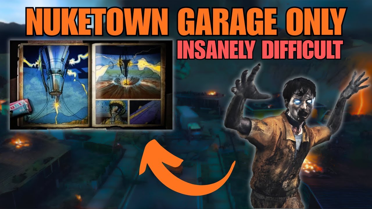 Только гараж, Nuketown Zombies (ВСЕ КАРТЫ ДЛЯ ЗОМБИ)