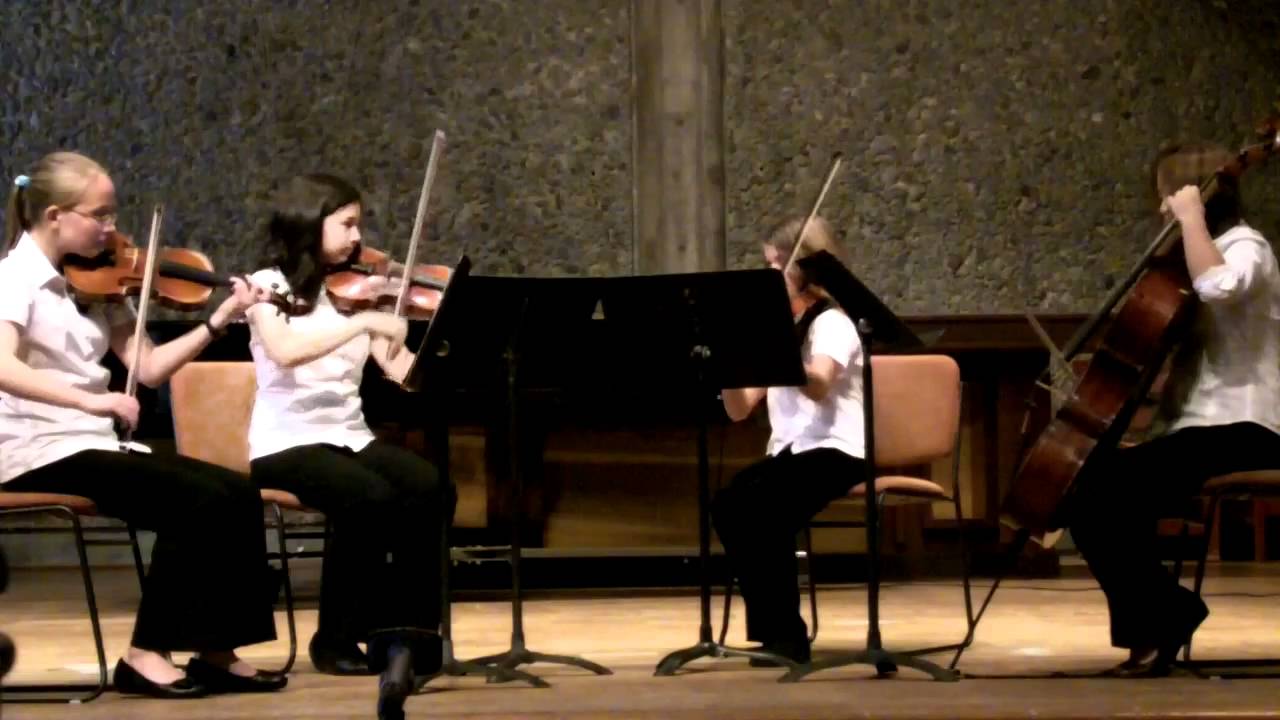 Bach String Quartet Prelude No. 1 YouTube