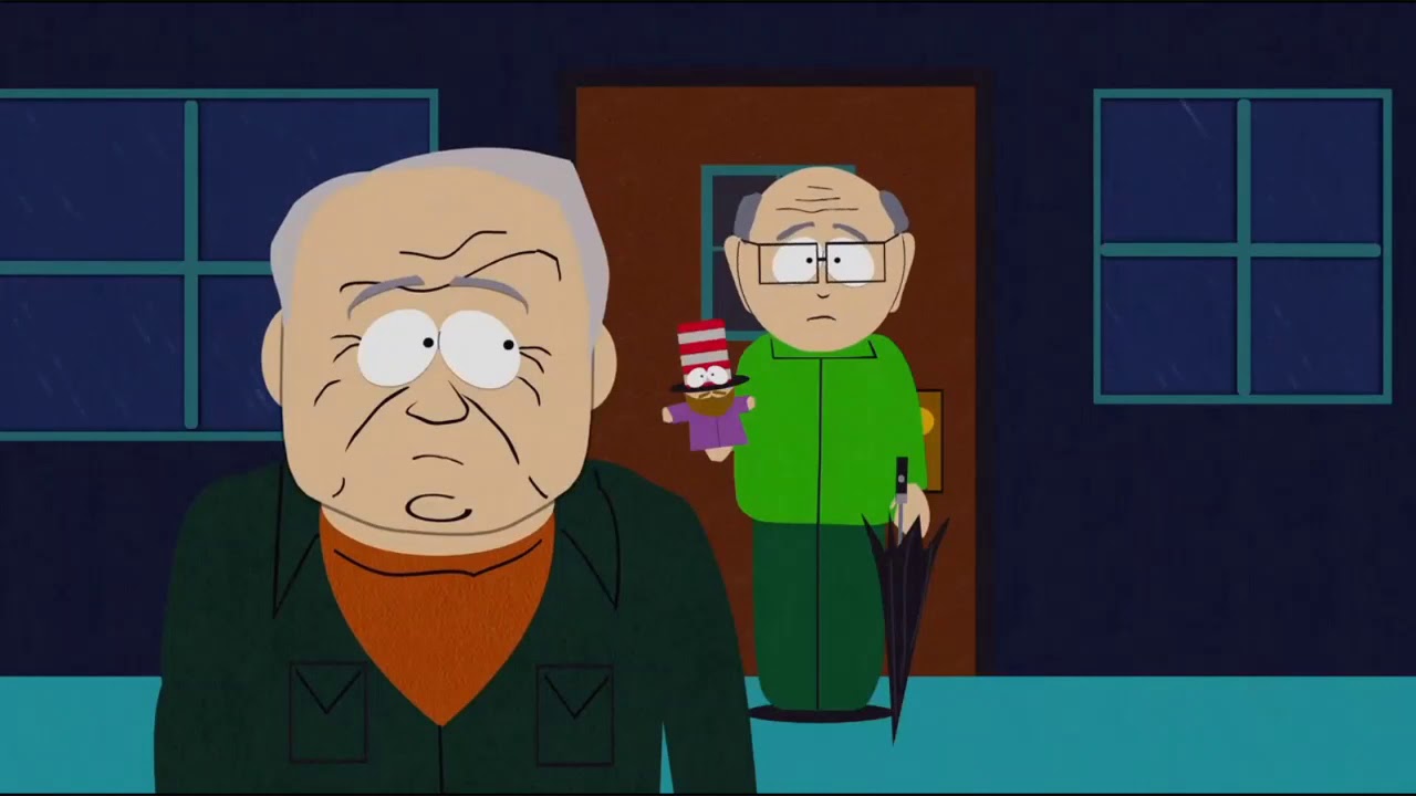 Mr Garrison meets and confronts his dad South Park YouTube