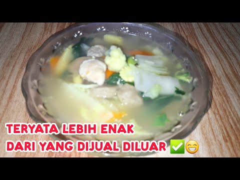 Resep Capcay Kuah Bening