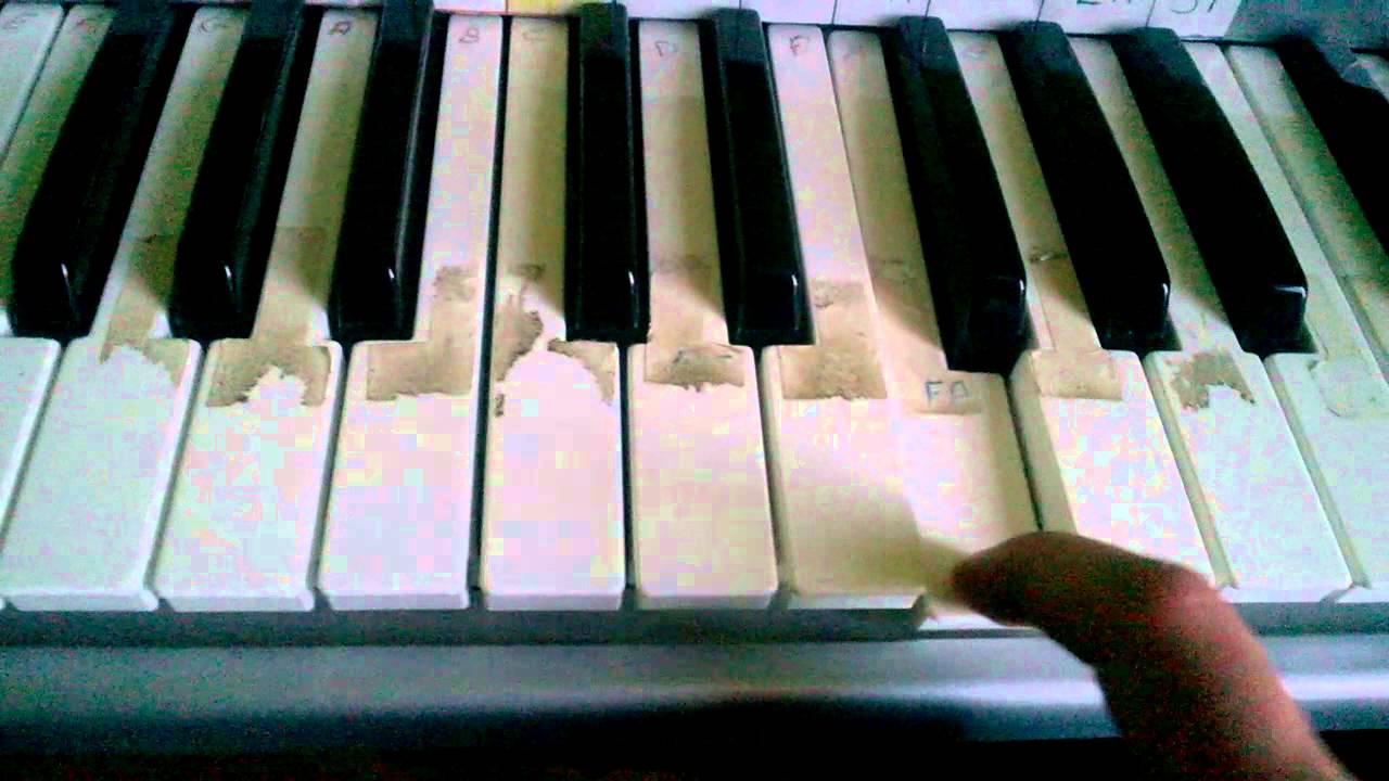 Mon Beau Sapin Piano Tutorial Youtube