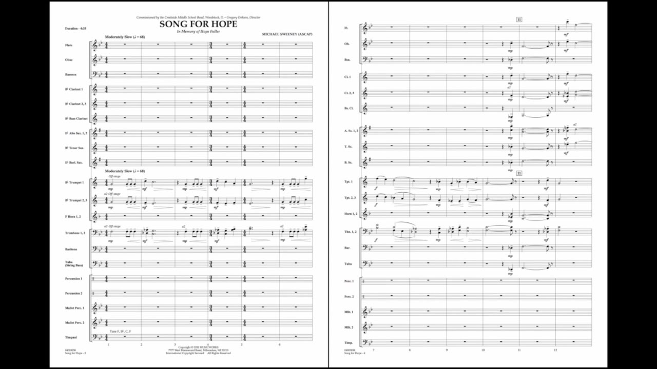 Song for Hope by Michael Sweeney